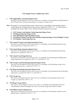 July 19, 2010 VGP Sample Forms Available from AWO 1.