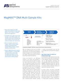 MagMAX™ DNA Multi-Sample Kits