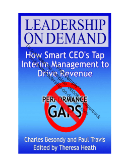 To purchase visit www.leadership-on-demand.com