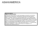 ASAHI/AMERICA