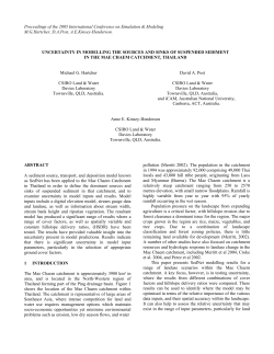 Proceedings of the 2005 International Conference on Simulation &amp; Modeling