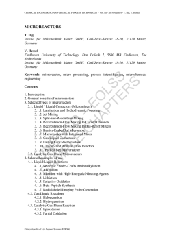 MICROREACTORS