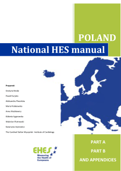 POLAND National HES manual