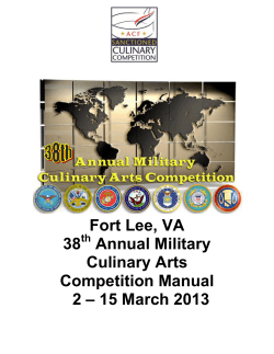 Fort Lee, VA 38 Annual Military