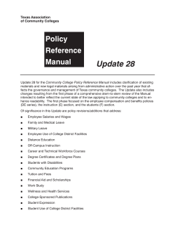 Update 28 Policy Reference Manual