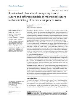randomized clinical trial comparing manual