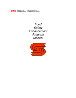 Food Safety Enhancement