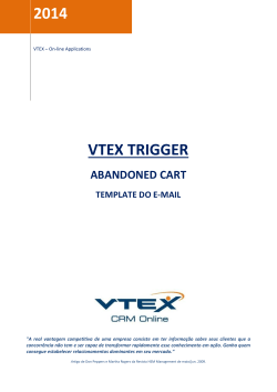 VTEX TRIGGER 2014 ABANDONED CART TEMPLATE DO E-MAIL