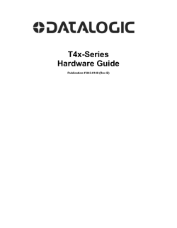 T4x-Series Hardware Guide  Publication # 843-0149 (Rev B)