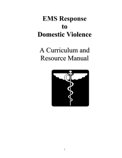 EMS Response t o