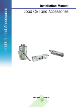 Load Cell and Accessories s rie ccesso