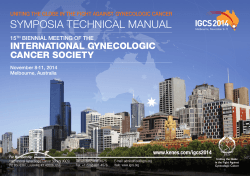 SympoSia Technical manual