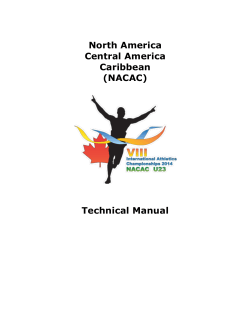 North America Central America Caribbean (NACAC)