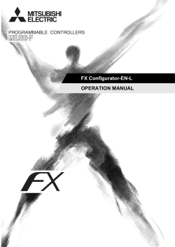 FX Configurator-EN-L OPERATION MANUAL
