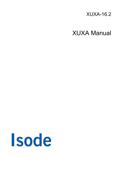 XUXA Manual XUXA-16.2