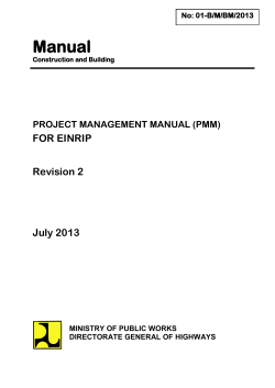 Manual FOR EINRIP Revision 2