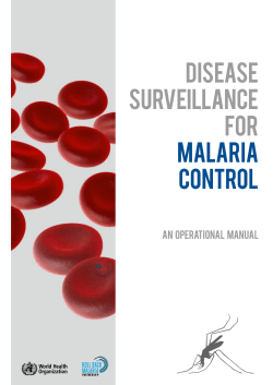 Disease surveillance for Malaria