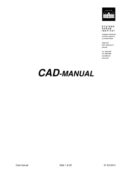 CAD -MANUAL  Cad-manual