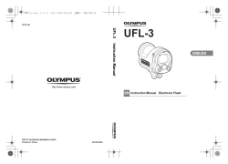 UFL-3 UFL- 3 Instruction Manual