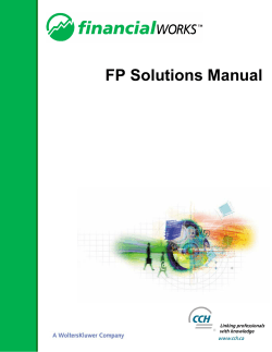 FP Solutions Manual