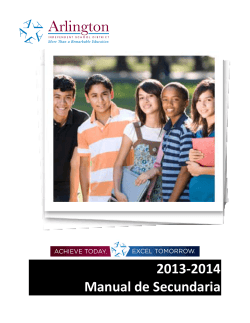 2013‐2014  Manual de Secundaria  