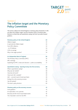 The inflation target and the Monetary Policy Committee Section C