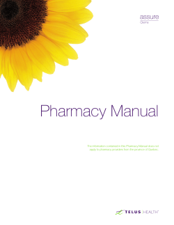 Pharmacy Manual