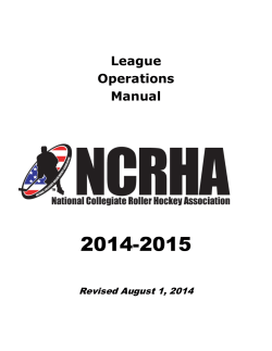 2014-2015 League Operations