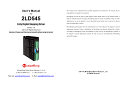 2LD545 User’s Manual For