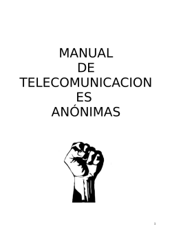 MANUAL DE TELECOMUNICACION ES