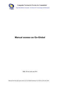 Manual acesso ao Go-Global