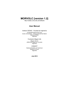 MORVOLC [version 1.2] User Manual