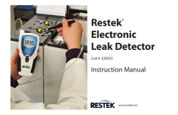 Restek  Electronic Leak Detector