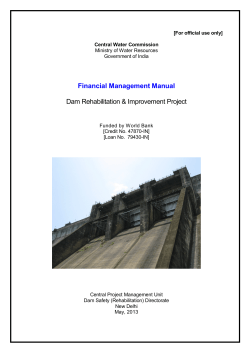 Financial Management Manual  Dam Rehabilitation &amp; Improvement Project