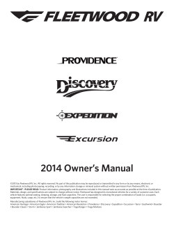 2014 Owner’s Manual