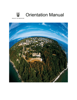 Orientation Manual