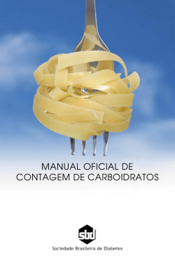 MANUAL OFICIAL DE CONTAGEM DE CARBOIDRATOS