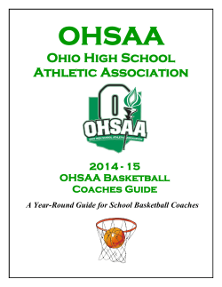 OHSAA Ohio High School Athletic Association