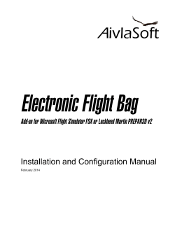 Installation and Configuration Manual  February 2014