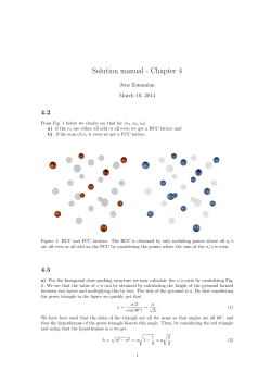 Solution manual - Chapter 4 4.2 Jens Zamanian March 10, 2014