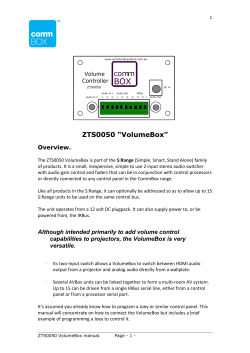 BOX m com ZTS0050 “VolumeBox”