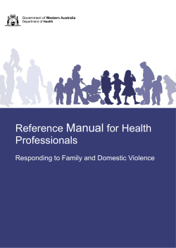 Manual Reference for Health Professionals