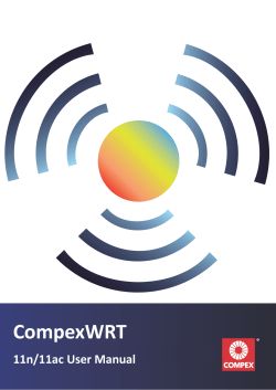 CompexWRT 11n/11ac User Manual