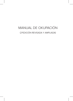 MANUAL DE OKUPACIÓN (2ªEDICIÓN REVISADA Y AMPLIADA)