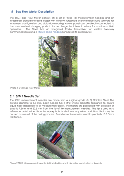 5 Sap Flow Meter Description