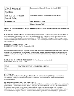 CMS Manual System Pub 100-02 Medicare Benefit Policy