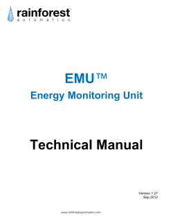 EMU ™ Technical Manual