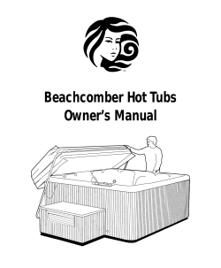 Beachcomber Hot Tubs Owner’s Manual