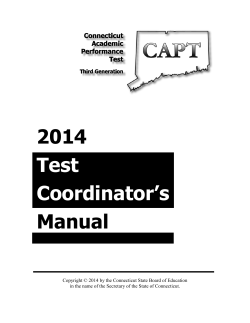 2014 Manual  Test