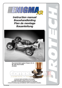 Instruction manual Bouwhandleiding Plan de montage Bauanleitung